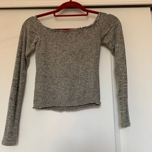 Hollister off the shoulder top!